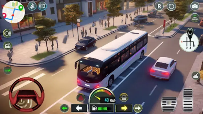 Bus Simulator Coach Driving 3D android App screenshot 0